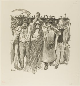 18 marzo da Théophile Alexandre Pierre Steinlen