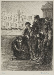Miseria e splendore da Théophile Alexandre Pierre Steinlen