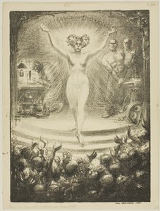 Programma di una matinée al Trocadéro da Théophile Alexandre Pierre Steinlen