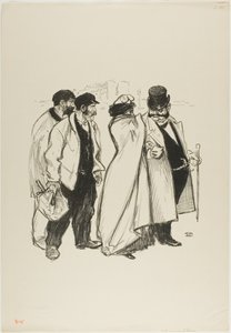 Si è rivelata una pessima scelta! da Théophile Alexandre Pierre Steinlen
