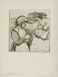 La magliaia da Théophile Alexandre Pierre Steinlen