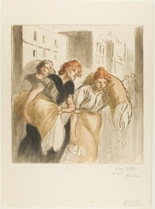 Il ritorno dalla lavanderia da Théophile Alexandre Pierre Steinlen