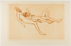 Due modelle nude