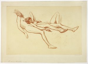 Due modelle nude