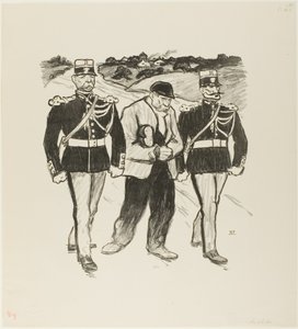 Senza un centesimo da Théophile Alexandre Pierre Steinlen