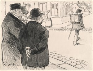 Si Comporta come un Pittore da Théophile Alexandre Steinlen