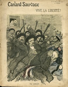 Illustrazione di Steinlen (1859-1923) per la copertina di L