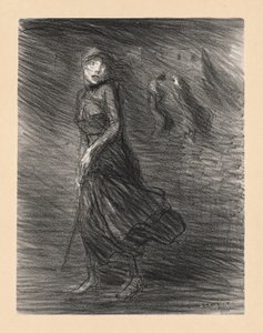 In strada (Dans la Rue) da Théophile Alexandre Steinlen