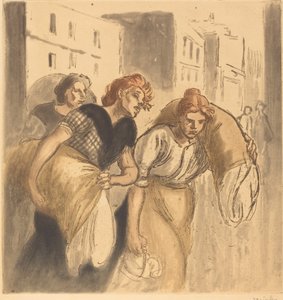 Ritorno dalla Lavanderia da Théophile Alexandre Steinlen
