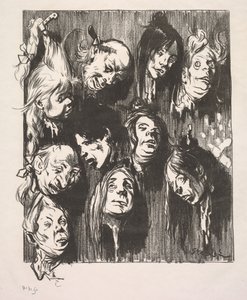Dieci assassinii per un penny da Théophile Alexandre Steinlen