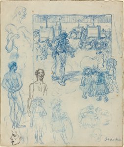 Il mercante di cocco da Théophile Alexandre Steinlen