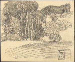 La Foresta a Courdemanche da Théophile Alexandre Steinlen