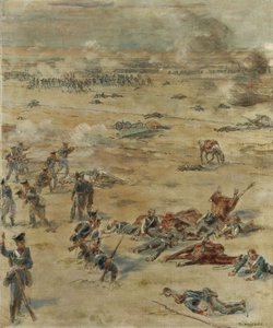 Campo di battaglia nelle guerre napoleoniche da Théophile Poilpot