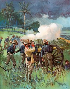 Artiglieria da campo in azione
