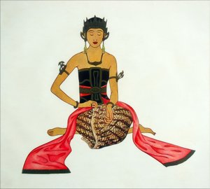 Danzatrice giavanese classica