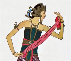 Danzatrice giavanese classica