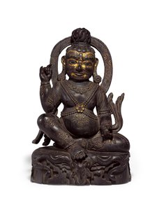 Figura di Mahasiddha da Tibetan School
