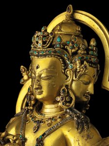 Figura di Vairochana, Densatil da Tibetan School