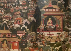 Scene della vita del Buddha Shakyamuni