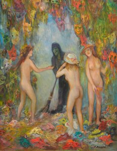 La strega e le giovani ragazze