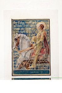 Cartone per il Padre Nostro, Schizzo per Pannello Mosaico, Memoriale Ernest Whitehouse, c.1896 da Tiffany and Company Tiffany and Company