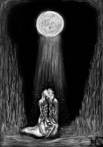 Abbraccio al chiaro di luna da Tim Hoinkis