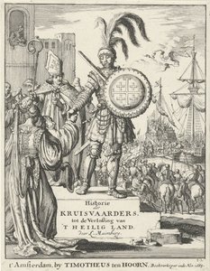 Cavaliere con lo stemma di Gerusalemme da Timotheus Ten Hoorn