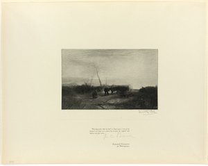 Una mattina gelida, da Vecchi Maestri Inglesi da Timothy Cole