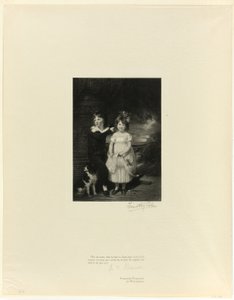 Fratello e sorella, da Old English Masters da Timothy Cole
