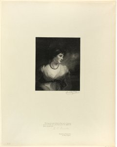 Contessa di Oxford, da Old English Masters da Timothy Cole