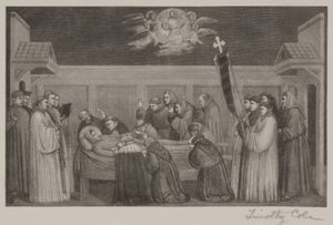 Morte di San Francesco da Timothy Cole