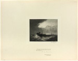 Barche da pesca al largo di Yarmouth, da Vecchi Maestri Inglesi da Timothy Cole