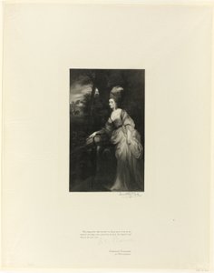 Georgiana, Duchessa di Devonshire, da Old English Masters da Timothy Cole