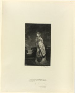 Lady Derby (Miss Farren), dai Vecchi Maestri Inglesi da Timothy Cole