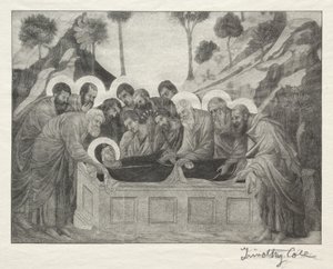 Vecchi Maestri Italiani: Sepoltura della Vergine, 1888-1892 da Timothy Cole