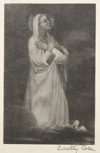 Vecchi Maestri Italiani: Figura della Vergine, 1888-1892