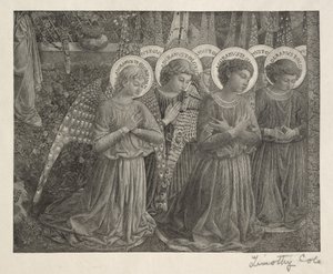 Vecchi Maestri Italiani: Gruppo di Angeli, 1888-1892 da Timothy Cole