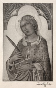 Vecchi maestri italiani: Santa Caterina d