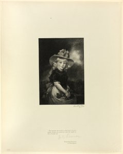 Principessa Sofia, figlia di Giorgio III, dai Vecchi Maestri Inglesi da Timothy Cole