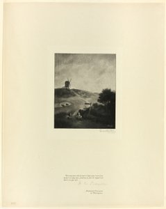 Il Mulino a Vento, da Vecchi Maestri Inglesi da Timothy Cole