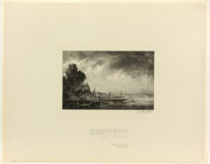 Waterloo Bridge, da Old English Masters da Timothy Cole