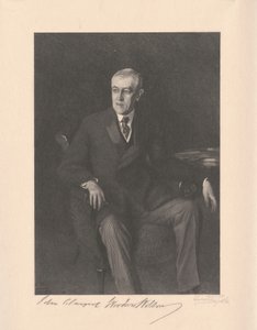 Woodrow Wilson da Timothy Cole, after John Singer Sargent