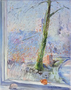 Faggio e brina, 1989 da Timothy Easton
