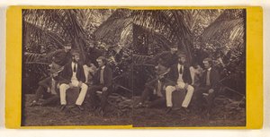 [Don Collins e i suoi amici a terra nella baia di San Blas, spedizione del Darién] da Timothy H. O