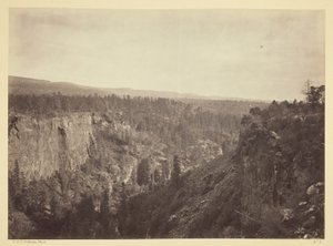 Cañon della forcella nord, torrente Sierra Blanca, Arizona da Timothy O