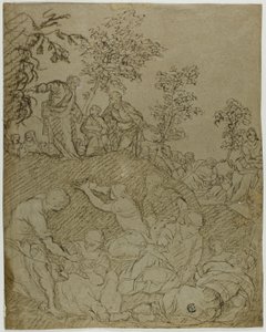 Miracolo dei pani e dei pesci da Tintoretto