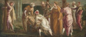 Santa Elena prova la Vera Croce da Tintoretto
