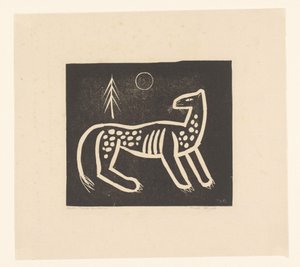 Tigre da Tinus van Doorn (signed by artist)