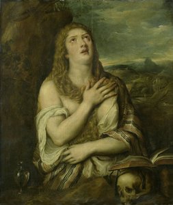 Maria Maddalena Penitente da Titiaan (copy after)