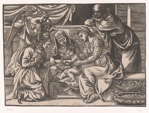 Matrimonio mistico di Santa Caterina da Titiaan